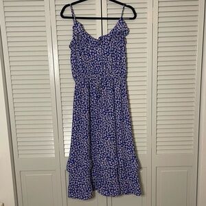 Floral Sienna Sky Spaghetti Strap Dress